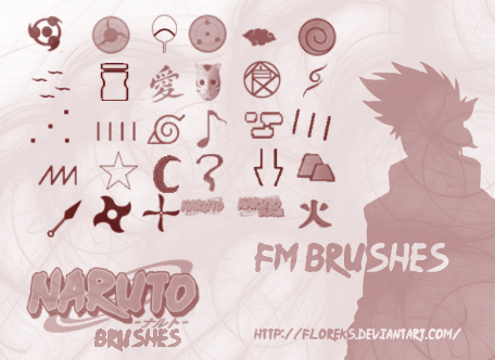 Naruto Brushes by Floreks