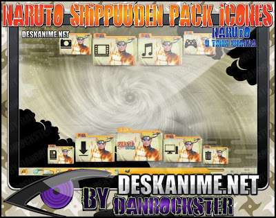 Naruto 9 Tails Chakra Pack Icons