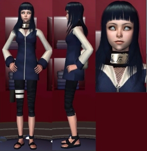 Hinata Hyuuga  - персонаж для игры Sims 2