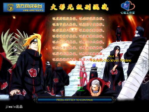 Naruto Battle Royal v4.5 - карта для Warcraft