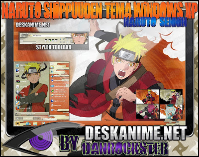 Naruto Sennin Windows XP Theme