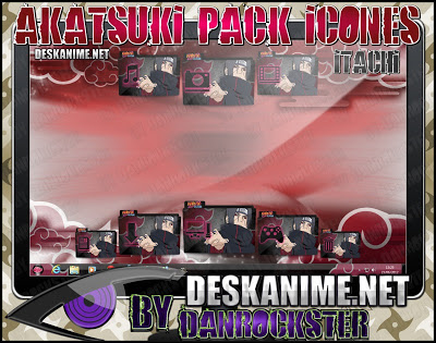 Akatsuki Pack Icons: Itachi